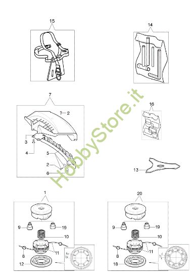 Picture of Accessori BC 360 4T Decespugliatore
