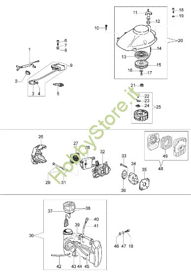 Picture of Accensione HC 260 XP Tagliasiepi
