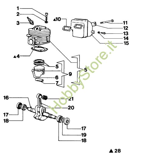 Picture of Motore 350S Motosega