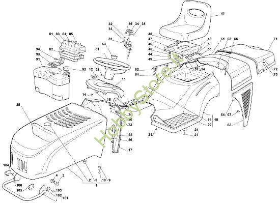 Picture of Carrozzeria OM 90C/11,5M Cat.2007 Trattorino