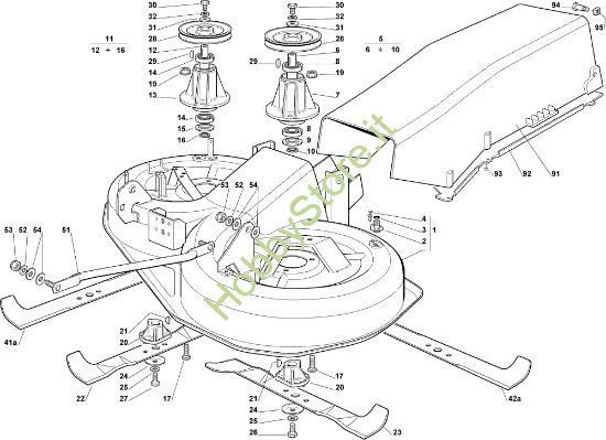 Picture of Piatto di taglio (2) OM 90C/11,5M Cat.2007 Trattorino