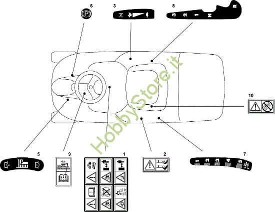 Picture of Etichette OM 63C/6,5M Cat.2007 Trattorino