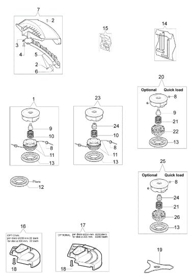 Picture of Accessori 435 BP Decespugliatore