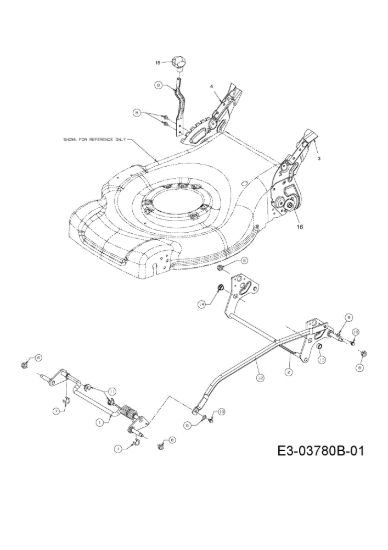 Picture of Sistema altezza di taglio G 55 VBX 4 in 1 Rasaerba