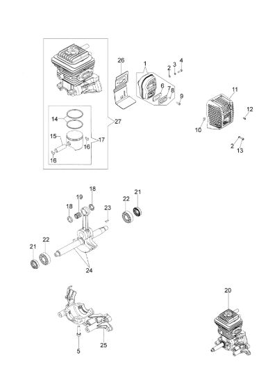 Picture of Motore MP 300 Motopompa