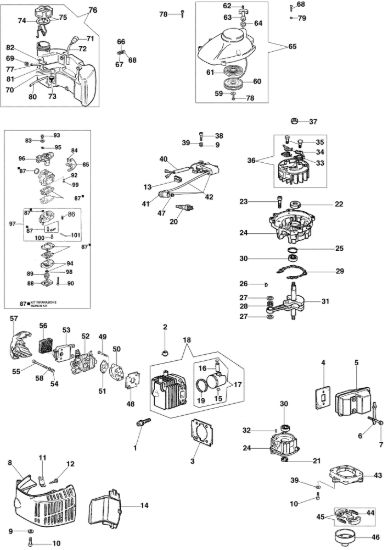 Picture of Motore TS 326 S Tagliasiepi