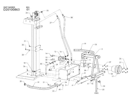 Picture of Kit GC/PTO SPL 1700 PTO Spaccalegna