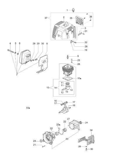 Picture of Motore EF 4300 Decespugliatore