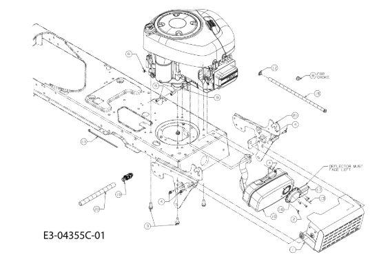Picture of Motore KOMMAND 105/17,5 H Cat. 2011 (13XXXXXX637) Trattorino