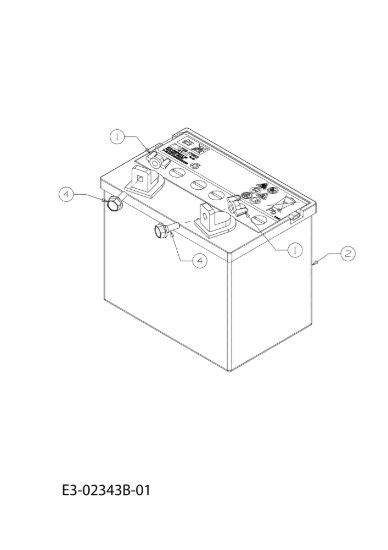 Picture of Batteria KOMMAND 105/17,5 H Cat. 2011 (13XXXXXX637) Trattorino