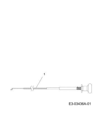 Picture of Cavo starter KOMMAND 105/17,5 H Cat. 2011 (13XXXXXX637) Trattorino