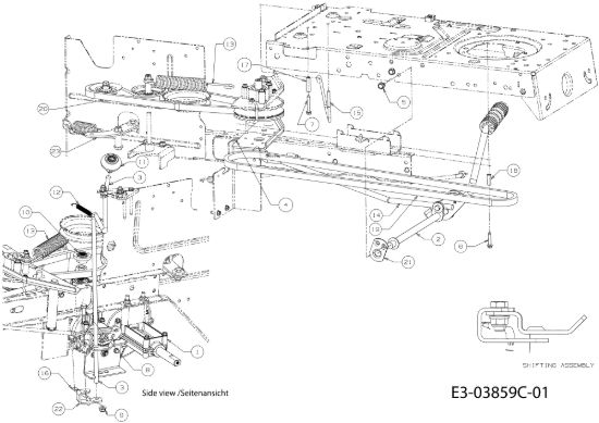 Picture of Trasmissione (2/2) KOMMAND 92/13 T Cat. 2011 Trattorino