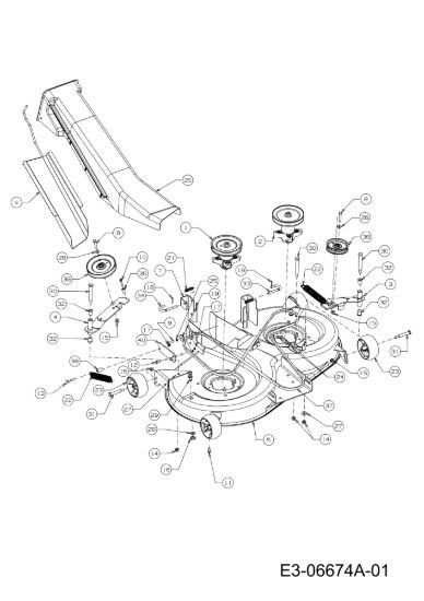 Picture of Piatto di taglio (13BF49KN637) KOMMAND 105/22 H Cat. 2011 (13XXXXXX637) Trattorino