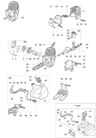 Picture of Motore 8260 Decespugliatore