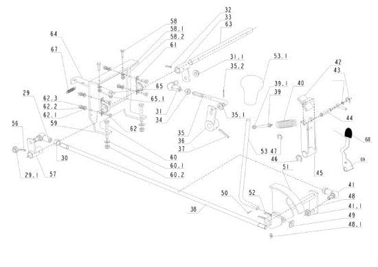 Picture of Trasmissione (2/2) CROSS JET UNIVERT TUAREG 92/18 Trattorino (solo per il mercato francese)