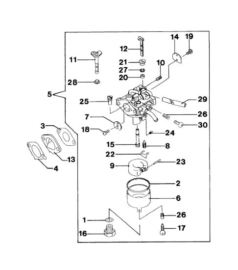 Picture of Carburatore MR 534 TKF Rasaerba