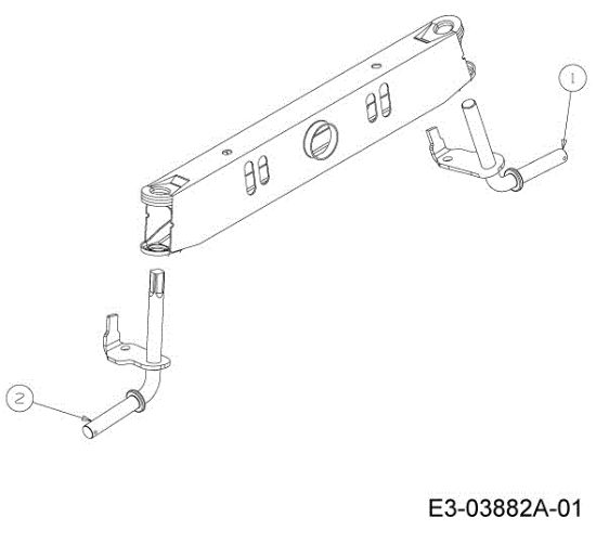Picture of Assale anteriore (2/2) KOMMAND 80/12,5 T Cat. 2013 Trattorino