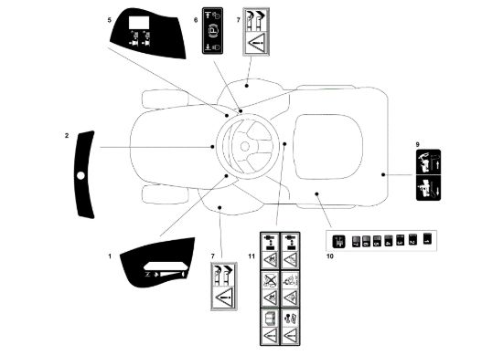 Picture of Etichette (1/2) EF 101C/16K H Cat.2013 Trattorino