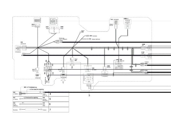 Picture of Schema elettrico EF 95/16 K H Trattorino