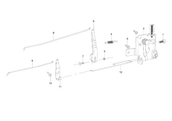 Picture of Leve di controllo EF 95/16 K H Trattorino