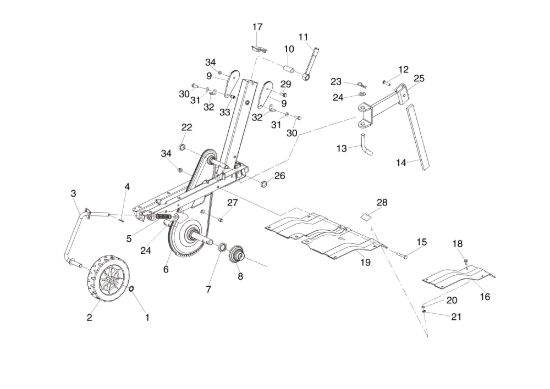 Picture of Telaio MZ 2090 RXS Motozappa