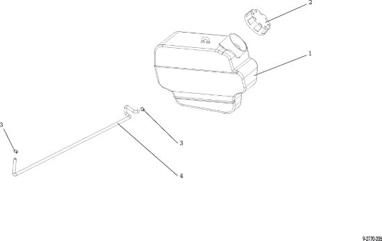 Picture of Serbatoio EF 107 L/24 KH (K2400AVD V-Twin) Cat. 2015 Trattorino