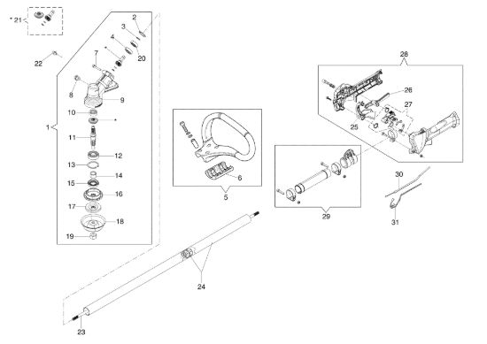 Picture of Trasmissione DS 3000 S Decespugliatore