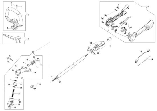 Picture of Trasmissione DS 2410 S Decespugliatore