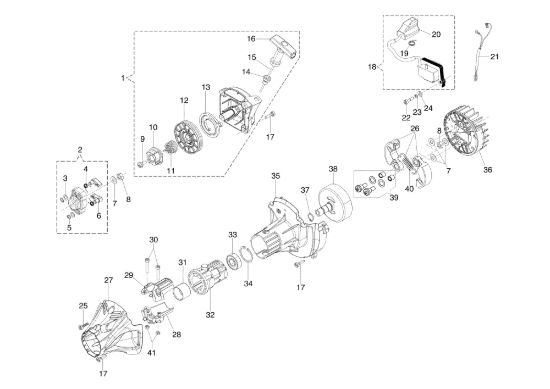 Picture of Avviamento e frizione DS 4000 S Decespugliatore