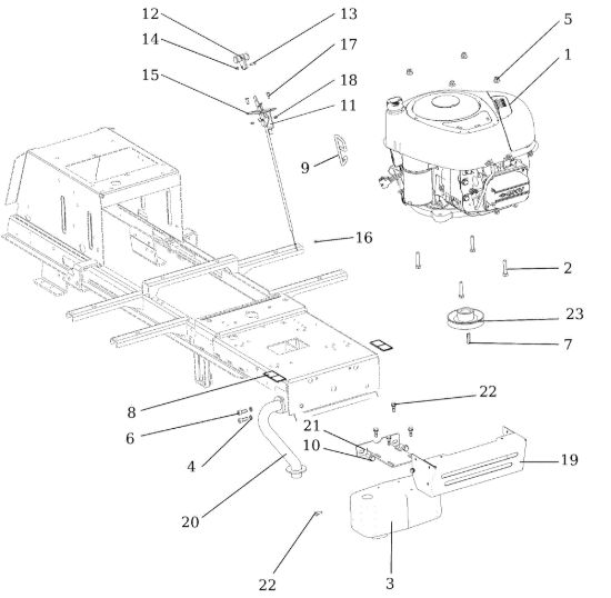 Picture of Motore EF 92/13H Cat.2019 Trattorino