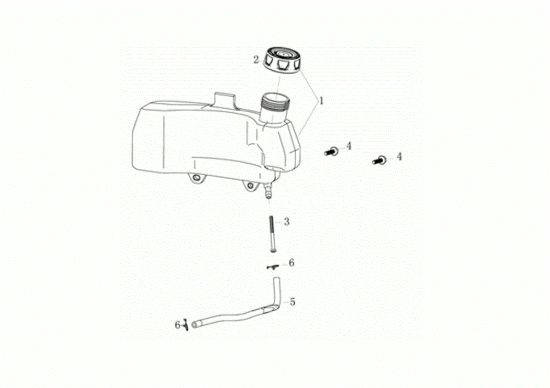 Picture of Serbatoio LR 48 PK COMFORT PLUS (K605) EURO 5 Rasaerba