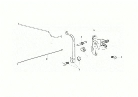 Picture of Leve di controllo LR 48 TK ALL ROAD PLUS 4 (K655) EURO 5 Rasaerba