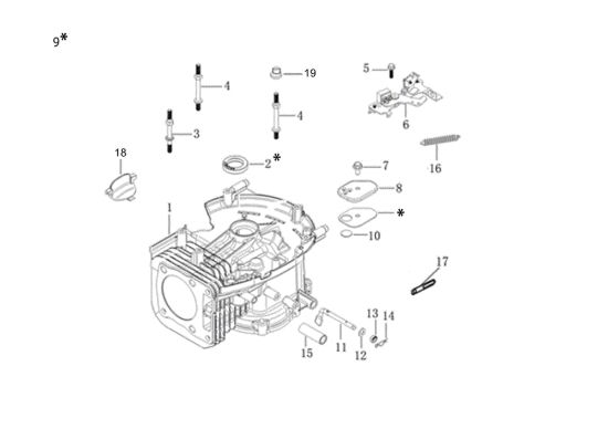 Picture of Basamento AR 53 TK ALLROAD ALUMINIUM (K805) EURO 5 Rasaerba