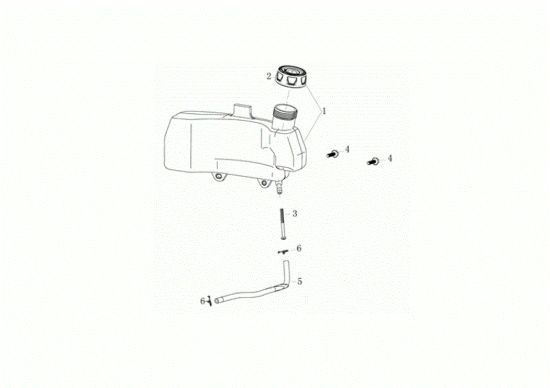 Picture of Serbatoio AR 53 TK ALLROAD ALUMINIUM (K805) EURO 5 Rasaerba