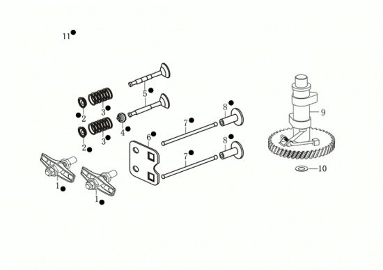 Picture of Kit valvola LR 53 TK ALL ROAD EXA 4 (K805) EURO 5 Rasaerba