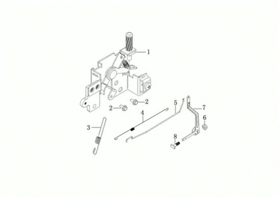 Picture of Leve di controllo LR 53 TK ALL ROAD EXA 4 (K805) EURO 5 Rasaerba