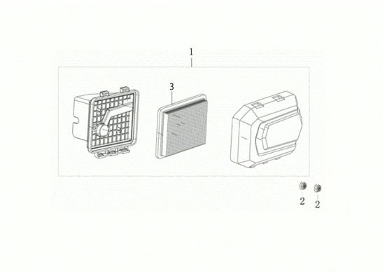 Picture of Filtro aria LR 53 VK ALL ROAD PLUS 4 (K805) EURO 5 Rasaerba