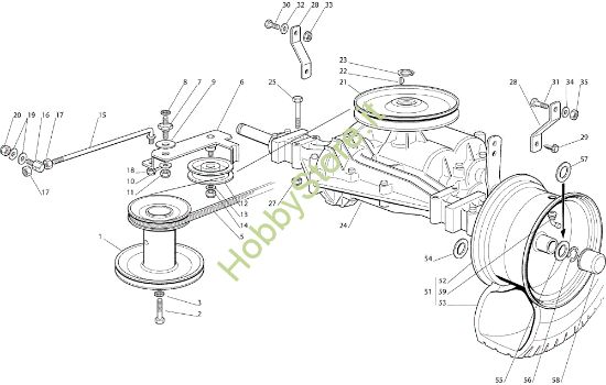 Picture of Trasmissione OM 72C/12,5M Cat.2007 Trattorino