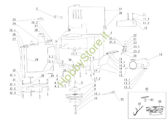 Picture of Motore APACHE 92 4x4 Cat.2007 Trattorino