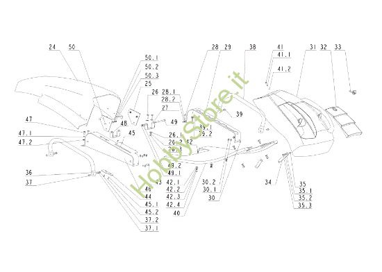 Picture of Cofano APACHE 92 4x4 Cat.2007 Trattorino