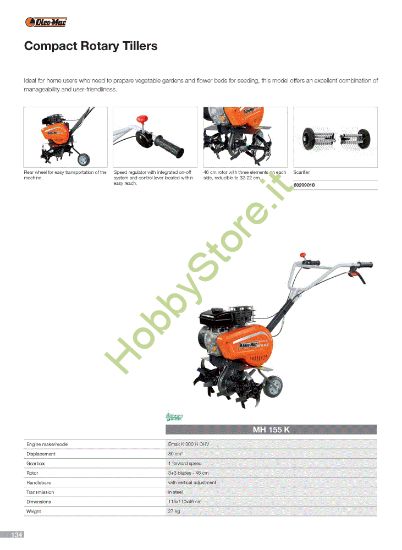 Picture of  Accessori per motozappe