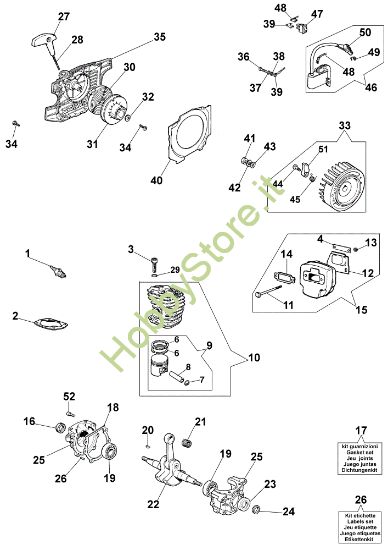 Picture of Motore 942 Motosega