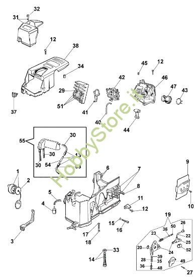 Picture of Basamento 951 Motosega
