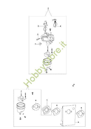 Picture of Carburatore G 48 TK (K50) Rasaerba