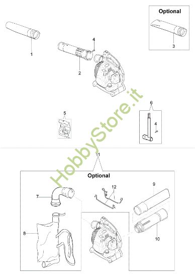 Picture of Accessori BV 300 Soffiatore