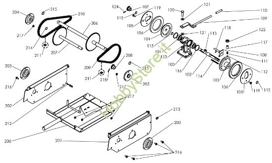 Picture of Trasmissione (fino a 2011) WB 52 VBR6 Sfalciatutto