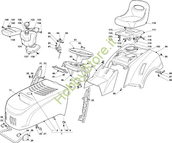 Picture of Carrozzeria OM 91C/11,5M Cat.2008 Trattorino