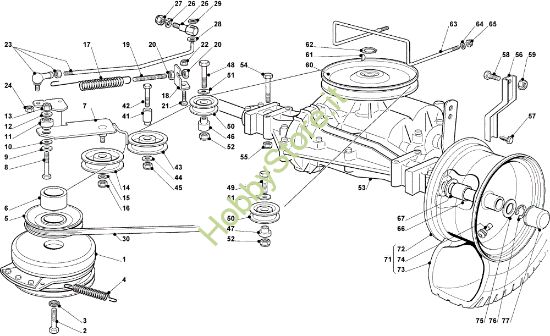Picture of Trasmissione OM 91C/11,5M Cat.2008 Trattorino