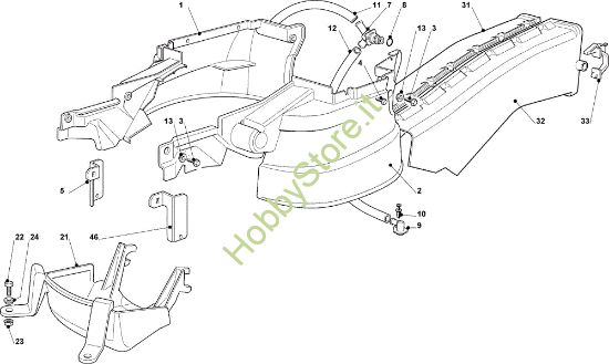 Picture of Piatto di taglio (1) OM 91C/11,5M France Cat.2008 Trattorino (solo per il mercato francese)