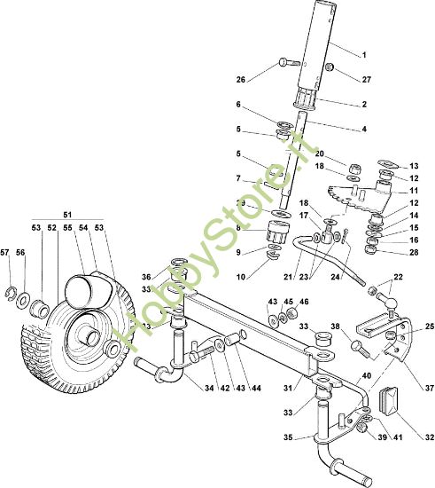 Picture of Sterzo OM 63C/6,5M Cat.2008 Trattorino